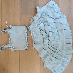 Free People Thalia 2 piece set XS